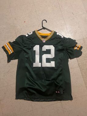 Green Bay Packers #12 Jersey - Green & Gold